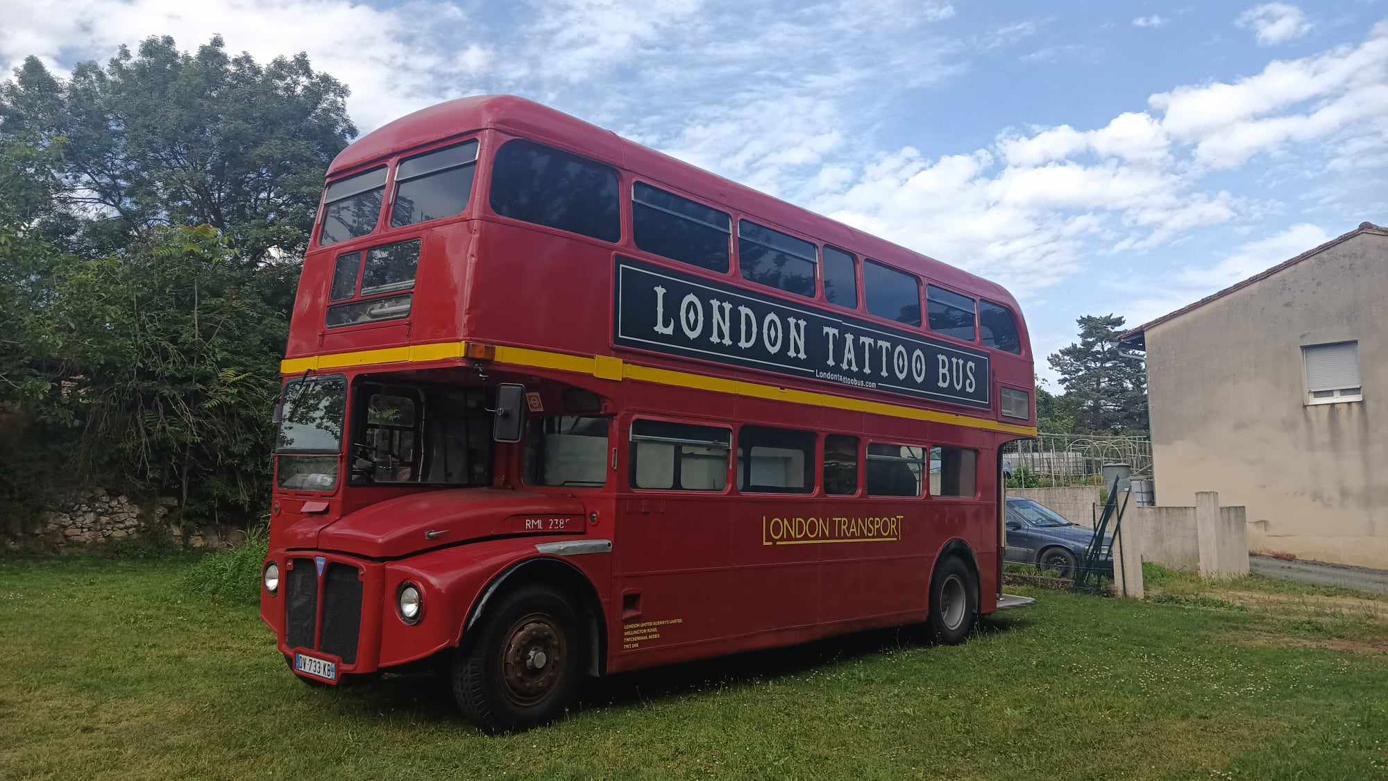 Le petite bus en haut