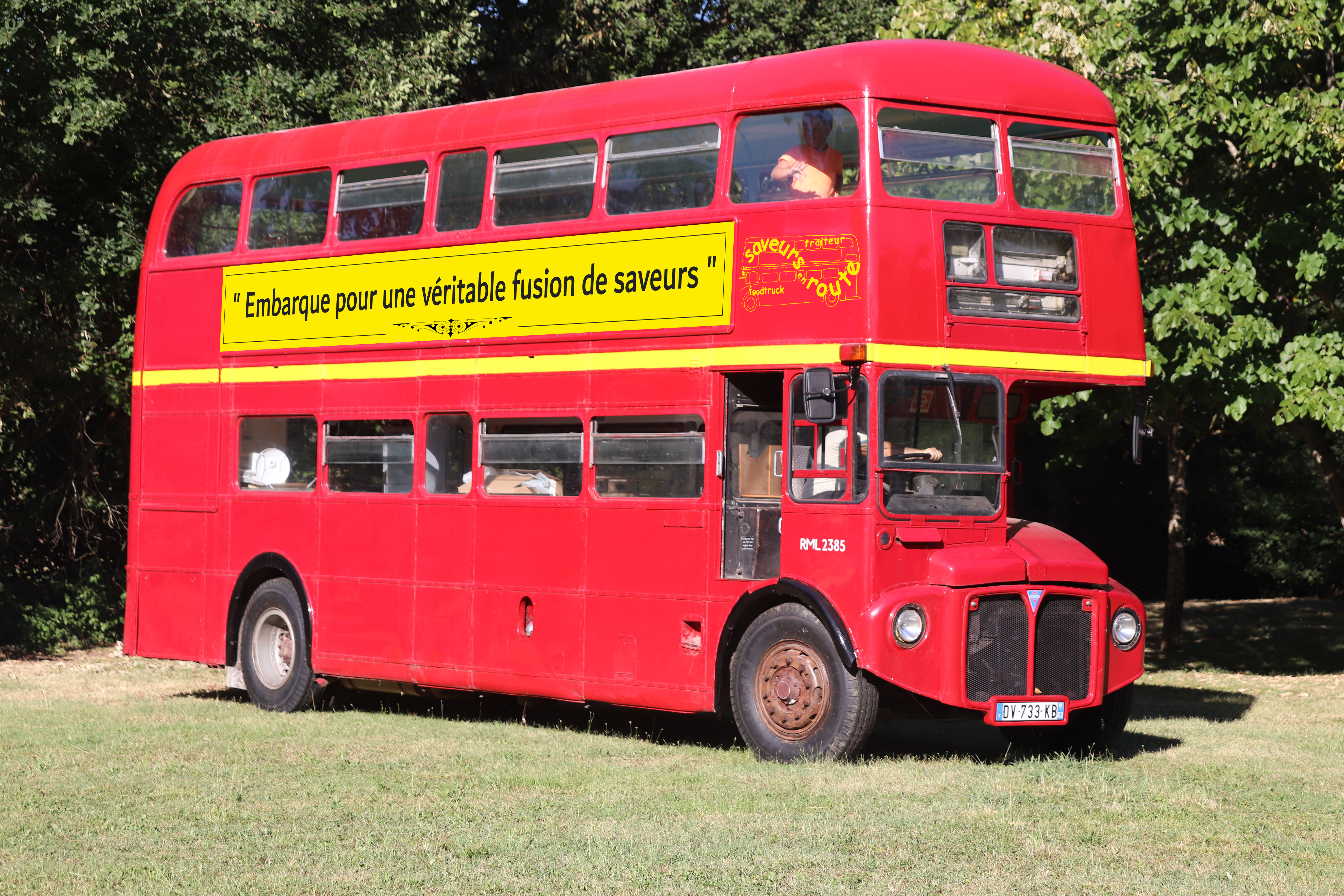 Le petite bus en haut